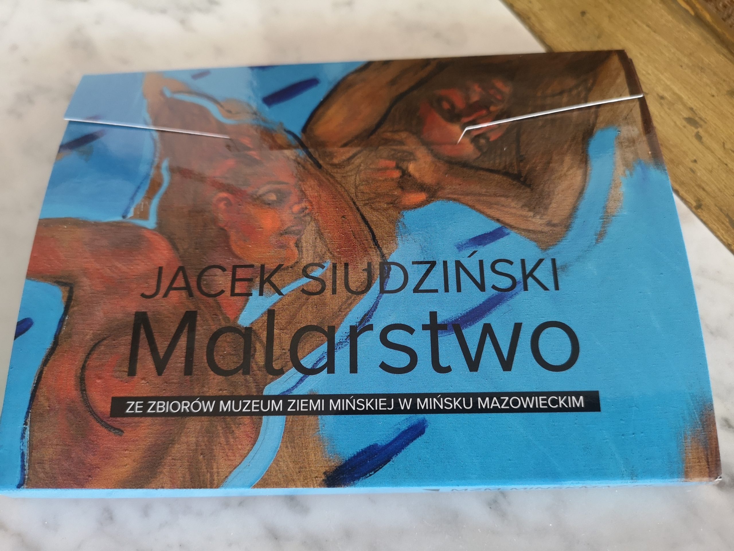 Pocztówki z malarstwem Jacka Siudzińskiego w etui