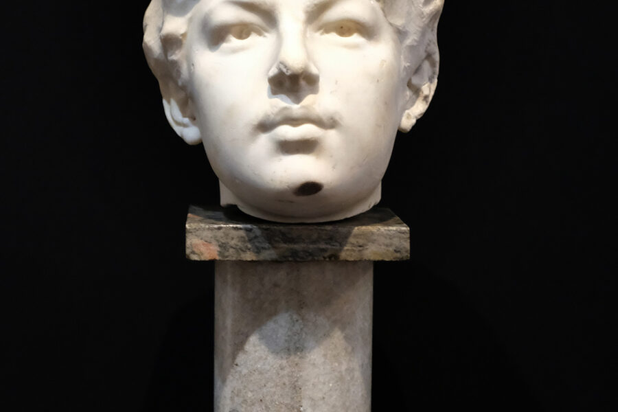 Rzeźba Głowa chłopca