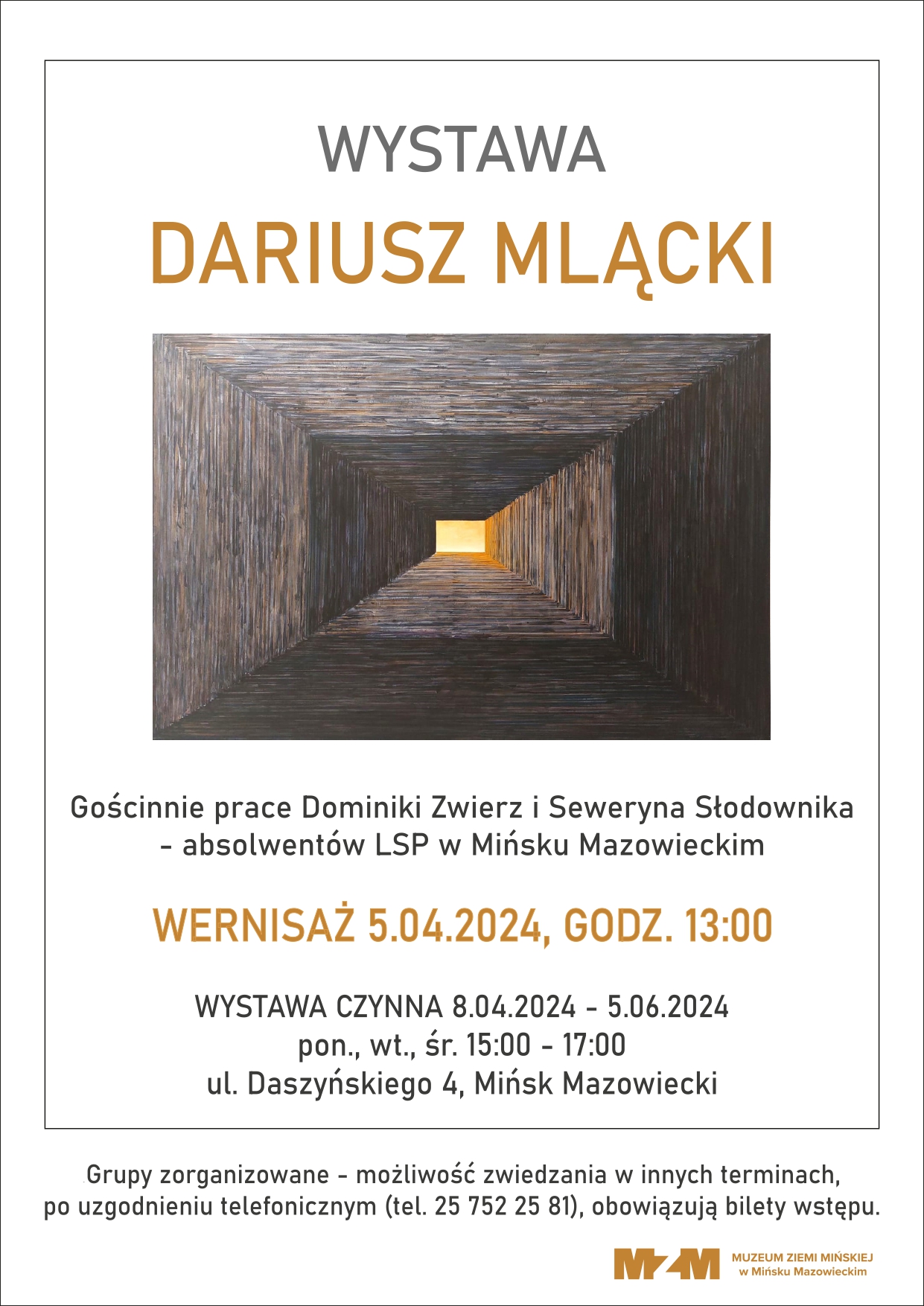Wystawa prac Dariusza Mląckiego